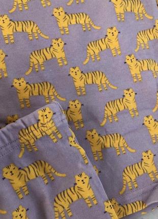 Костюм для дому або сну (піжама): реглан, штани "tiger", бавовна тм "george" (92-98 см) (костюми для дому та2 фото