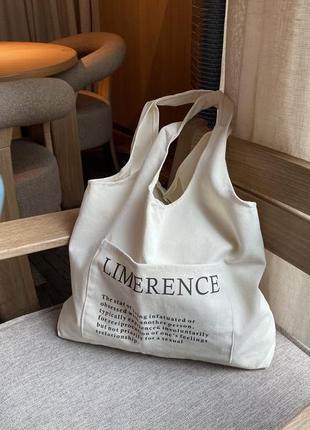 Мінімалістична стильна сумка / пляжна сумка / шопер1 фото