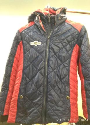 Зимняя куртка для мальчика на рост 140 - 150 см