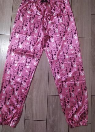 Піжамні штани прінт playboy