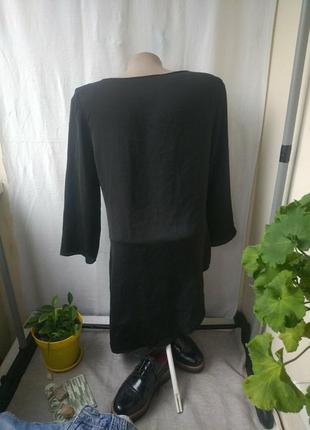Блуза туника искусственный шелк4 фото