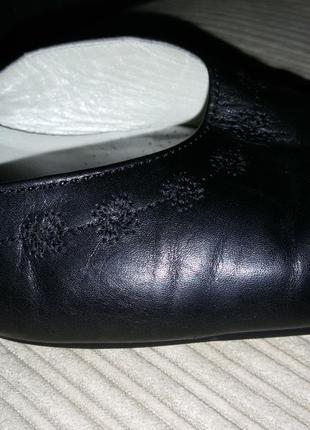 Кожаные слингбеки, босоножки gabor размер 40 1/2 (27 см),полнота g9 фото