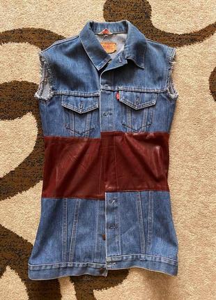 Джинсовка levis вінтажна