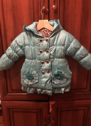 Куртка на дівчинку