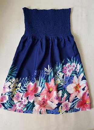 Летнее платье из тоненькой ткани