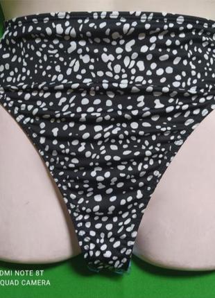 Высокие купальные трусики asos