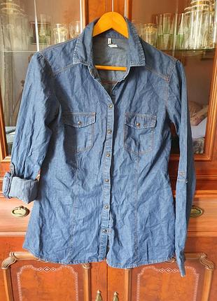 Сорочка  джинсова