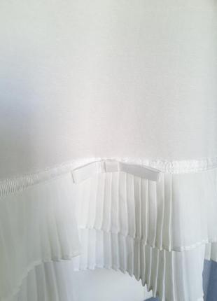 95% вискоза нарядная вискозная женская французская блуза натуральная летняя молочная блузка кружево9 фото