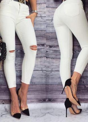 Стильные джинсы скинни only