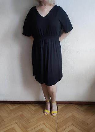 Трикотажное платье- туника1 фото