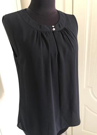 Темно синій топ