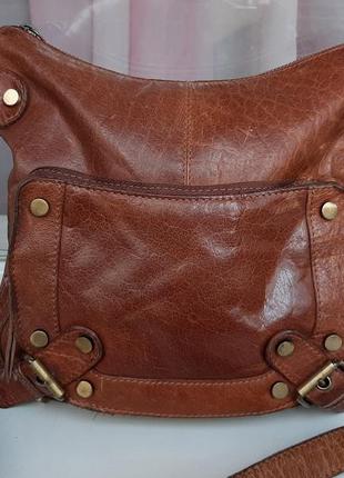 Стильная кожаная сумка cross-body lloyd baker .