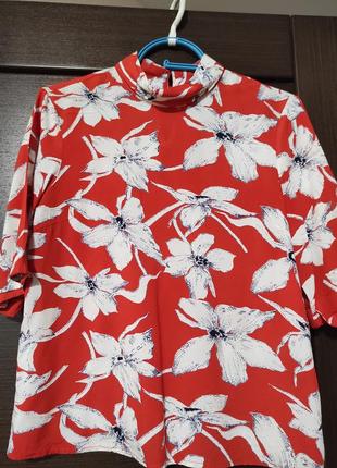 Летняя блуза с м вискоза