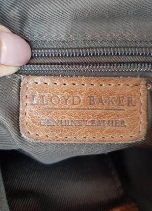 Стильна шкіряна сумка cross-body lloyd baker .8 фото