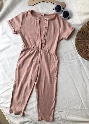 Комбинезон с коротким рукавом