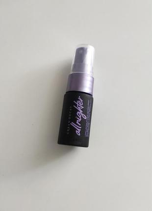 Спрей для фіксації макіяжу urban decay all nighter setting spray