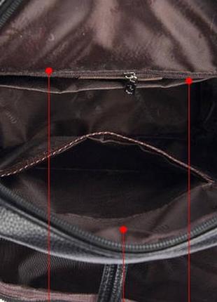 Стильный женский рюкзак портфель (1287)3 фото