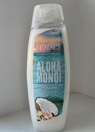 Avon senses крем-гель для душа, 500 мл.