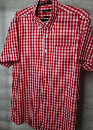 Брендовая мужская рубашка pierre cardin