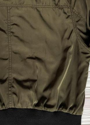 10 м 38 куртка-бомбер кельми вітровка хакі мілітарі primark7 фото