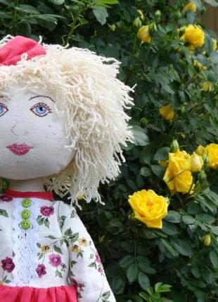 Лялька жаклін, 70 см, льон 2