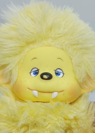 Мончи винтаж желтый дьявол monchhichi sekiguchi 1974