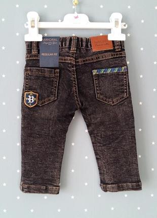 Джинсики/джинсы/штаны mayoral (испания) на 3-6 месяцев (размер 68)6 фото