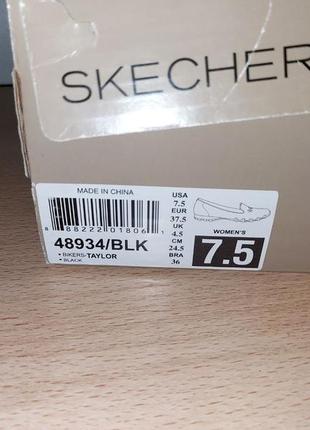 Новые туфельки skechers для женщины 37,5 размер (us 7,5), 24,5 см8 фото