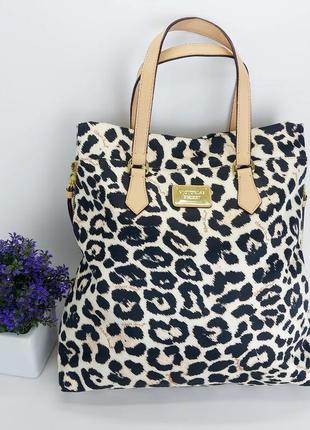 Стильная леопардовая сумка victoria sicret3 фото