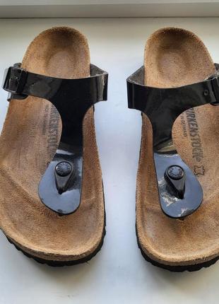 Оригинальные кожаные брендовые шлепки 
birkenstock2 фото