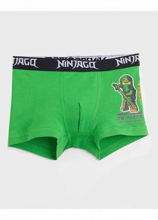 Трусики боксери ninjago для хлопчика h&m 0938686-024 092 см (18-24 months) зелений  759111 фото