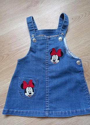 Сарафан для девочки 6 -12 мес, h&amp;m disney