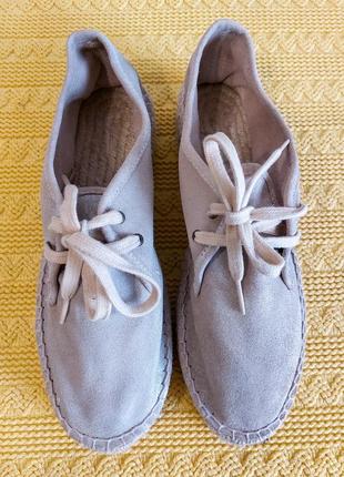 Еспадрильї замшеві жіночі іспанія