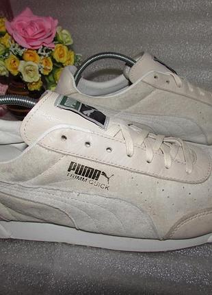 Супер мягкие кроссовки 100 % кожа ~ puma ~ модель trim quick р 44,5