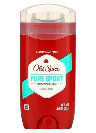 Великий чоловічий дезодорант довготривалої дії old spice pure sport, 85г1 фото