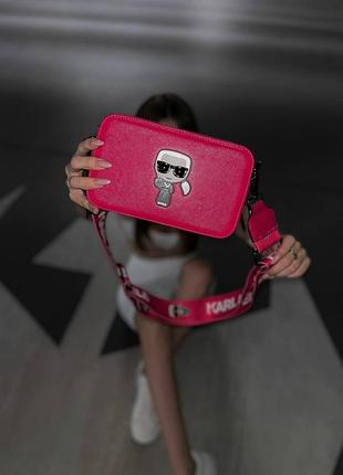 Сумка karl lagerfeld pink 8