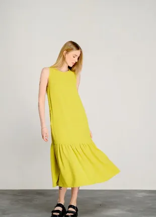 Стильна літня сукня)