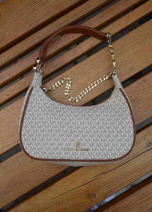 Сумка michael kors piper small ivory