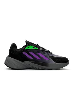 Чоловічі кросівки adidas ozelia originals black purple