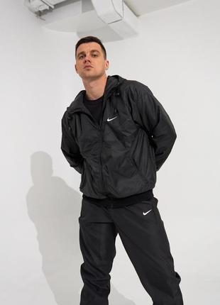 Ветровка nike черная мужская