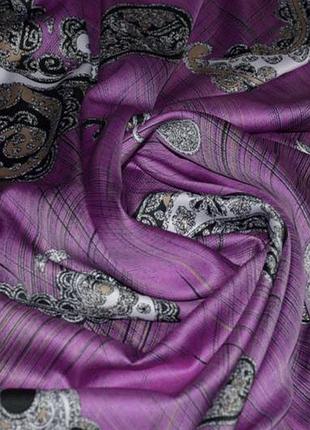 Красива шовкова хустка платок orkide