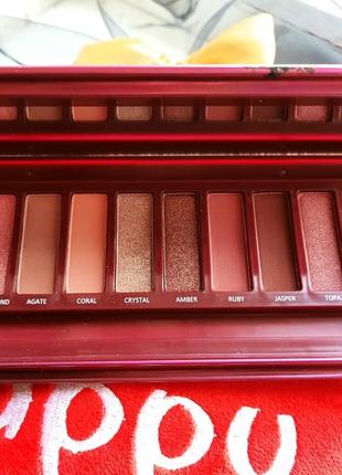 Eveline cosmetics ruby glamour eyeshadow palette9 фото
