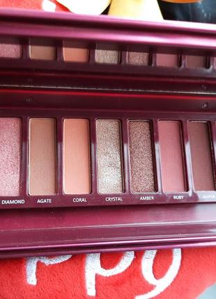 Eveline cosmetics ruby glamour eyeshadow palette6 фото