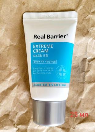 Защитный крем для сухой и чувствительной кожи real barrier extreme cream 25 мл1 фото