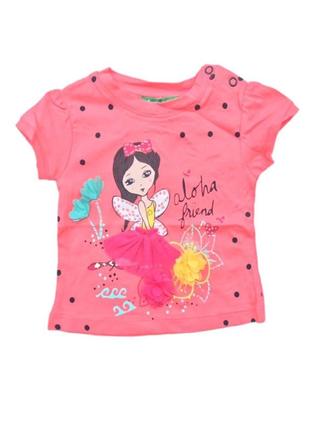 Футболка з феєю для дівчинки 1801-048