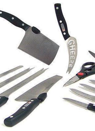 Набір професійних кухонних ножів miracle blade 13 в 17 фото