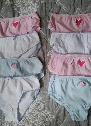 Трусики для девочки на 5-6-7 лет набор/ комплект