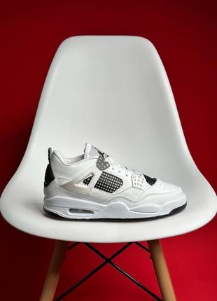 Air jordan 4 retro white.4 фото