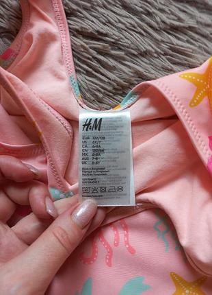 Купальник h&amp;m для пляжа и для бассейна 4