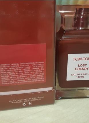 Парфумована вода tom ford lost cherry 100 мл lux2 фото